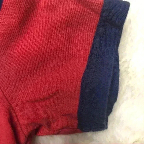 Polo By Ralph Lauren Red & Blue  Striped T-Shirt 2T - Picture 5 of 16